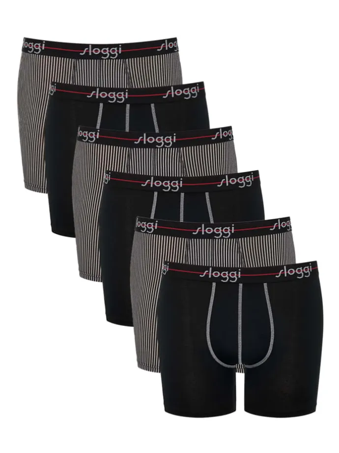 Long Short / Pant Start in Red - Dark combination