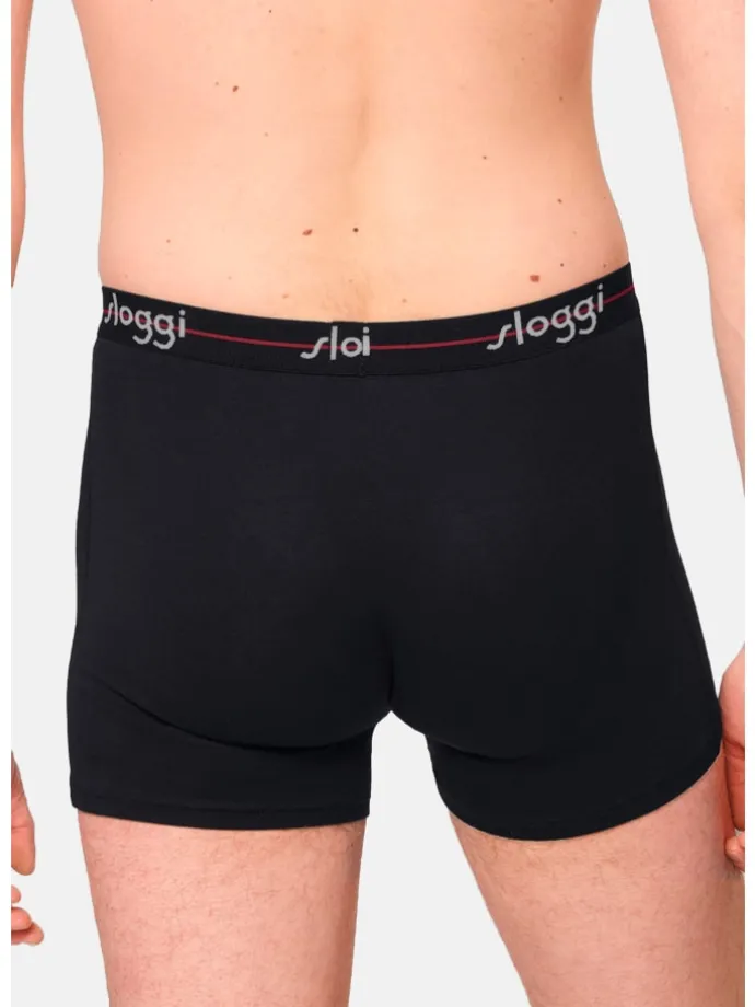 Long Short / Pant Start in Red - Dark combination