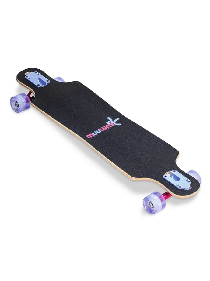 Longboard "Muuwmi Compact ABEC 7 Space" - ab 6 Jahren