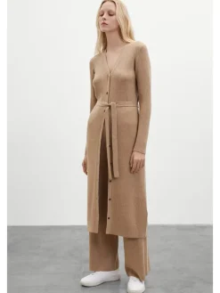 Longcardigan in Beige
