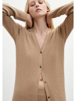 Longcardigan in Beige