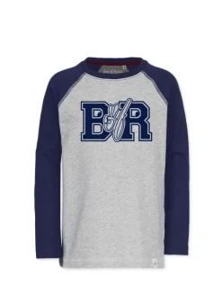 Longsleeve " AEOM " in blau