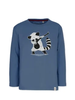 Longsleeve " Dab " in blau