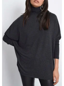 Longsleeve in Anthrazit