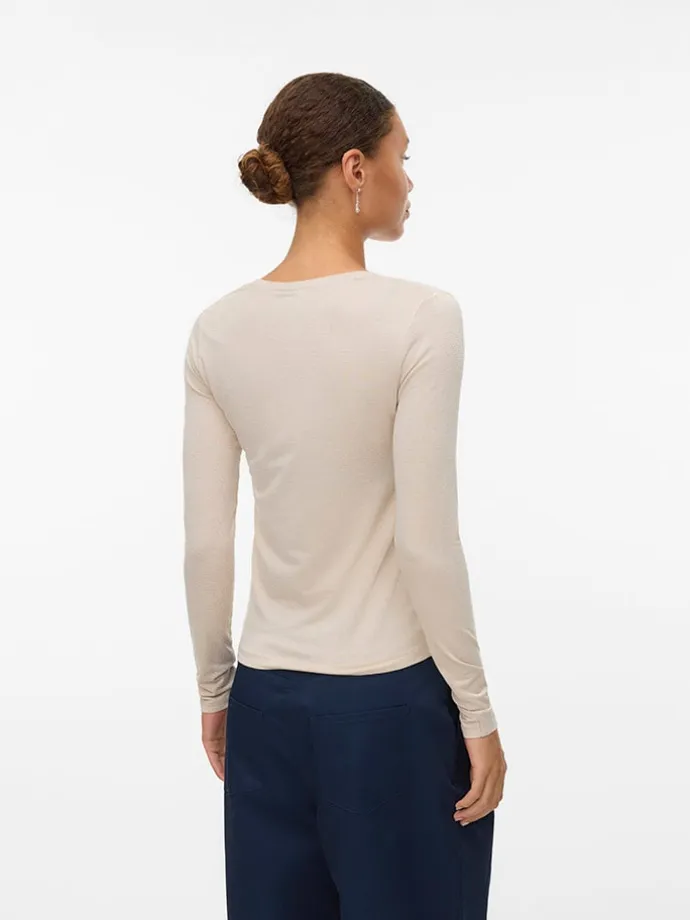 Longsleeve in Beige