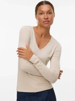 Longsleeve in Beige