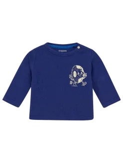 Longsleeve in Blau
