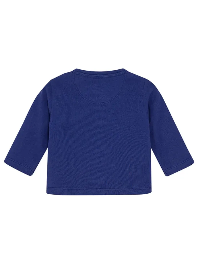 Longsleeve in Blau