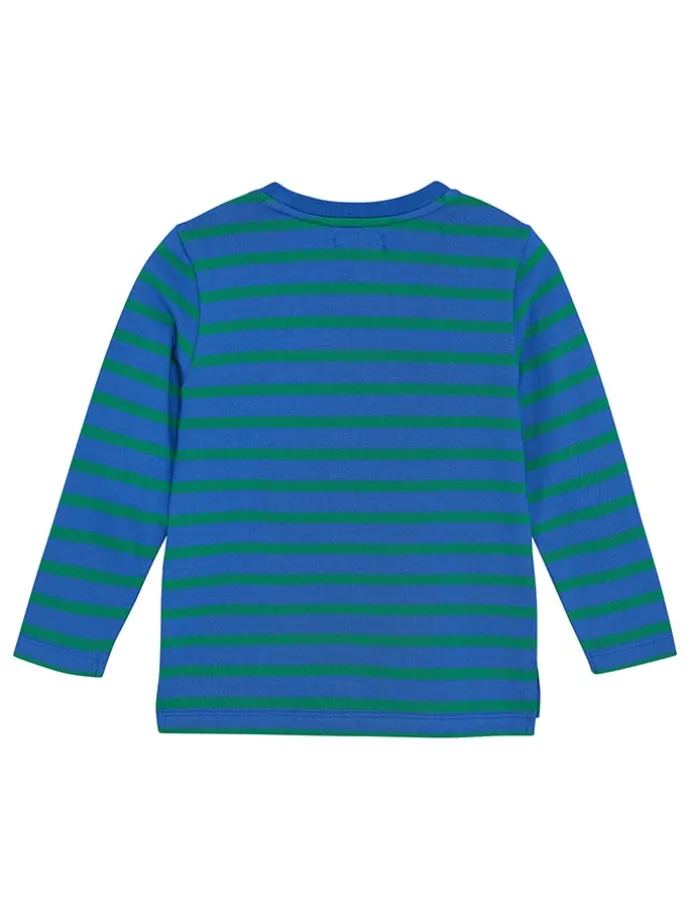 Longsleeve in Blau