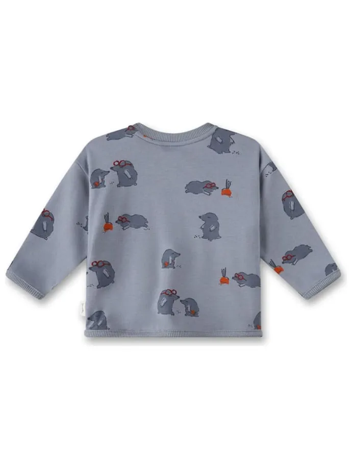 Longsleeve in Blau