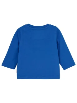 Longsleeve in Blau