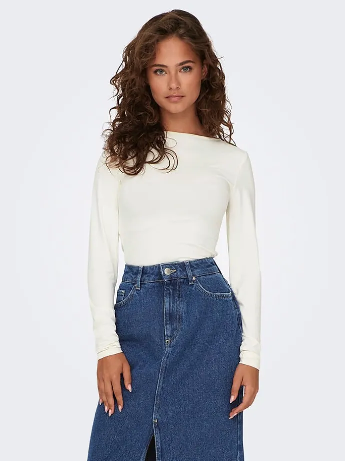 Longsleeve in Creme