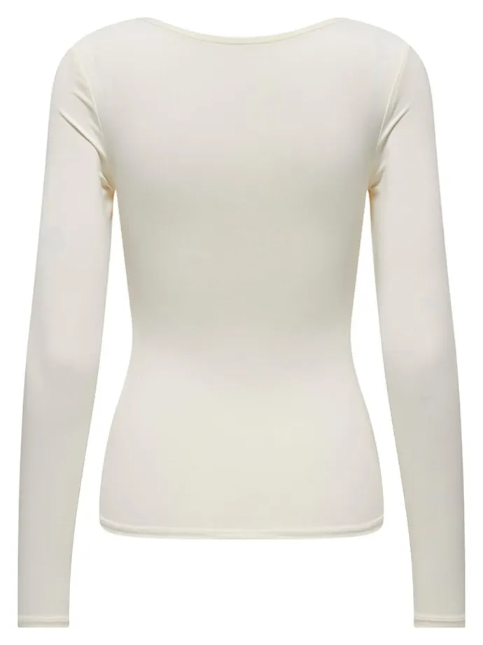 Longsleeve in Creme