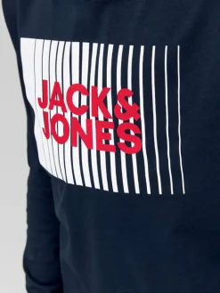 Longsleeve in Dunkelblau