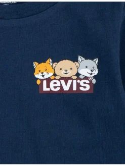 Longsleeve in Dunkelblau