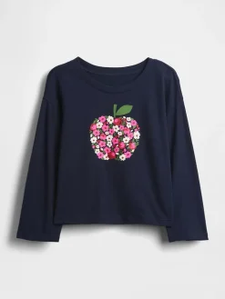 Longsleeve in Dunkelblau