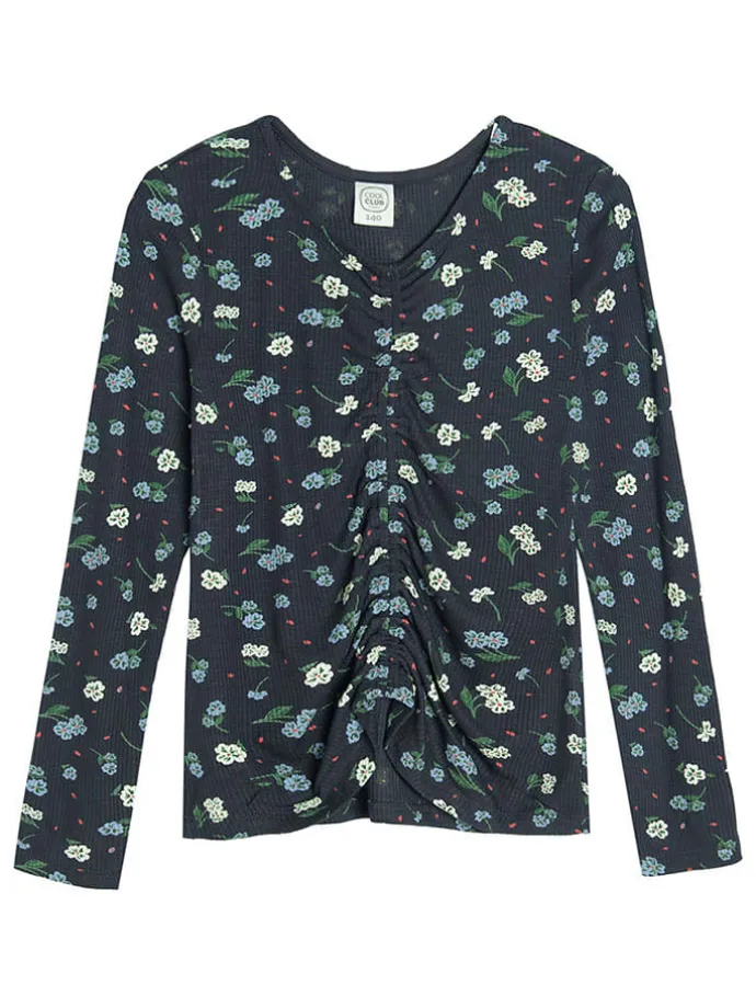Longsleeve in Dunkelblau