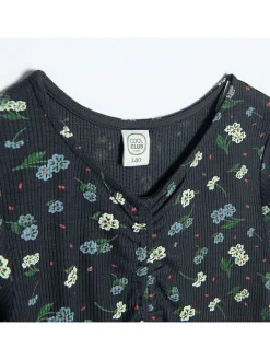 Longsleeve in Dunkelblau