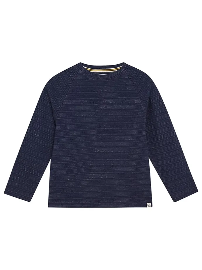 Longsleeve in Dunkelblau