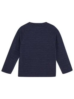 Longsleeve in Dunkelblau