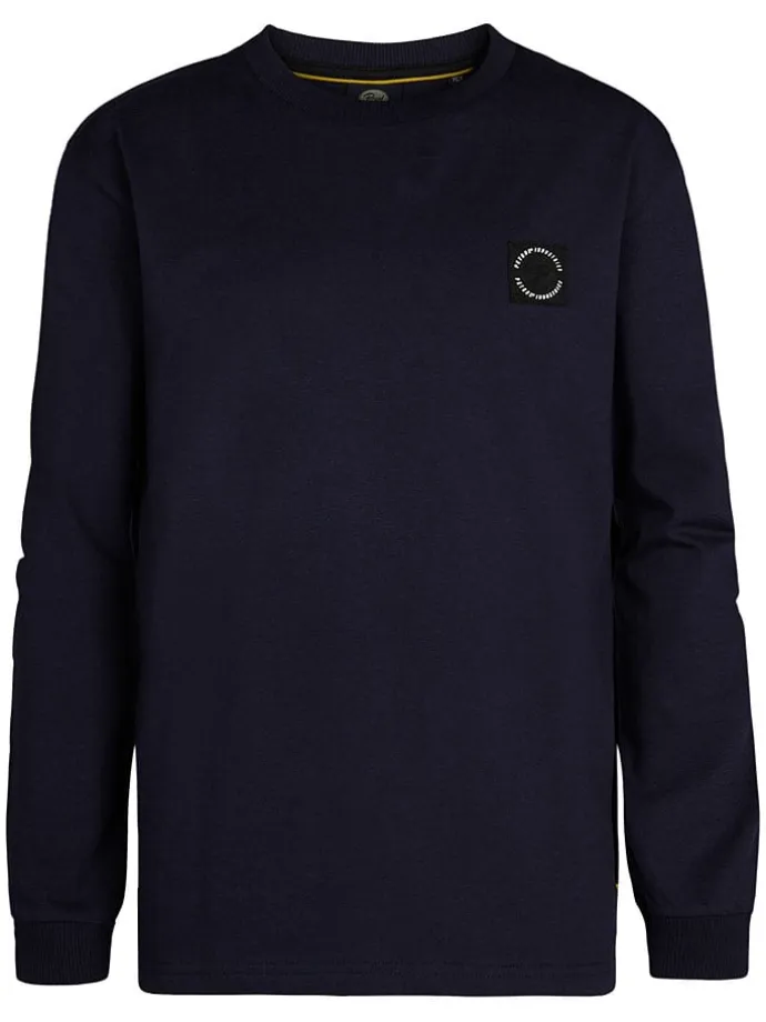 Longsleeve in Dunkelblau