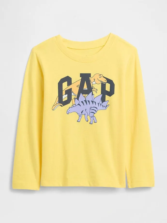 Longsleeve in Gelb
