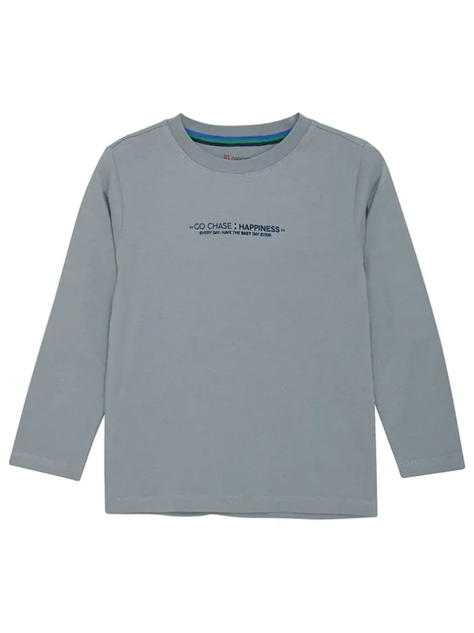 Longsleeve in Grau