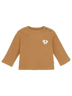 Longsleeve in Hellbraun