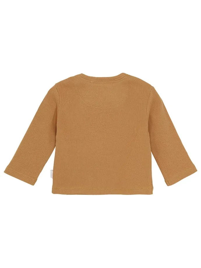 Longsleeve in Hellbraun