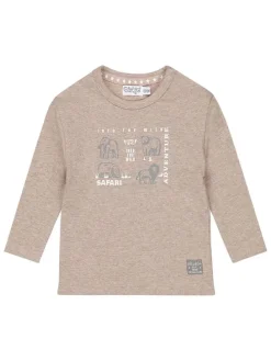 Longsleeve in Hellbraun