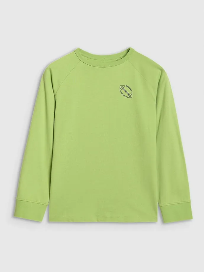 Longsleeve in Hellgrün