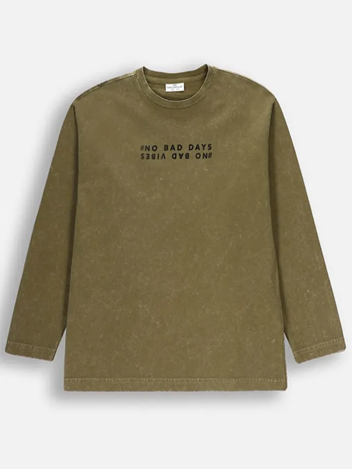 Longsleeve in Khaki
