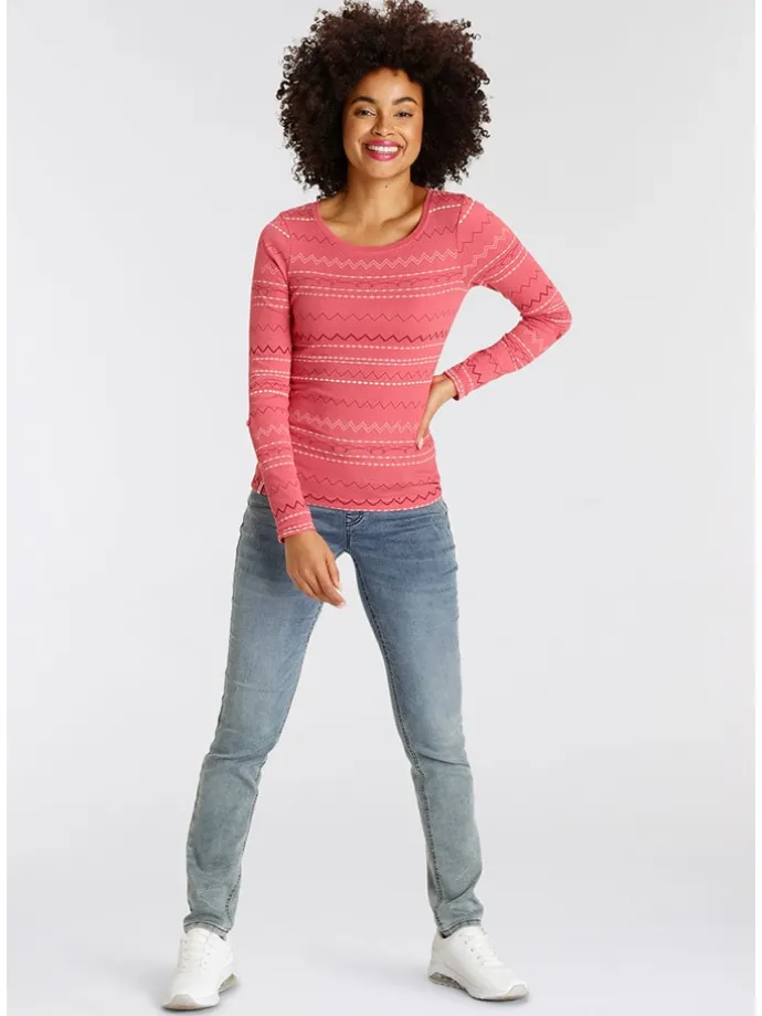 Longsleeve in Pink