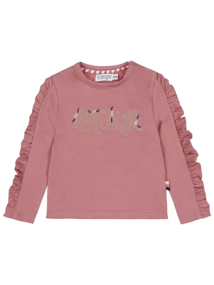 Longsleeve in Rosa