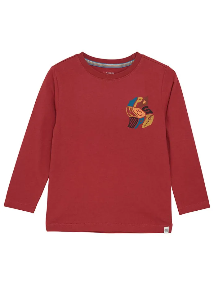 Longsleeve in Rot