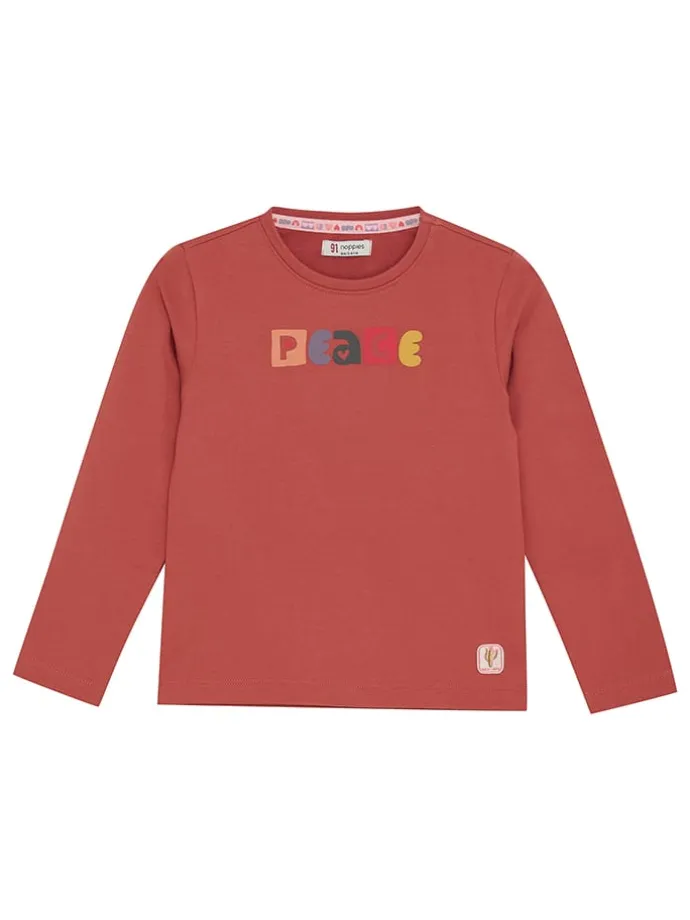 Longsleeve in Rot