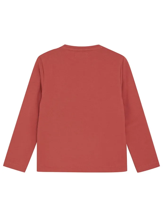 Longsleeve in Rot