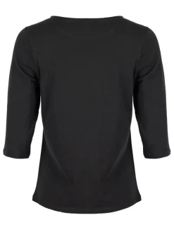 Longsleeve in Schwarz