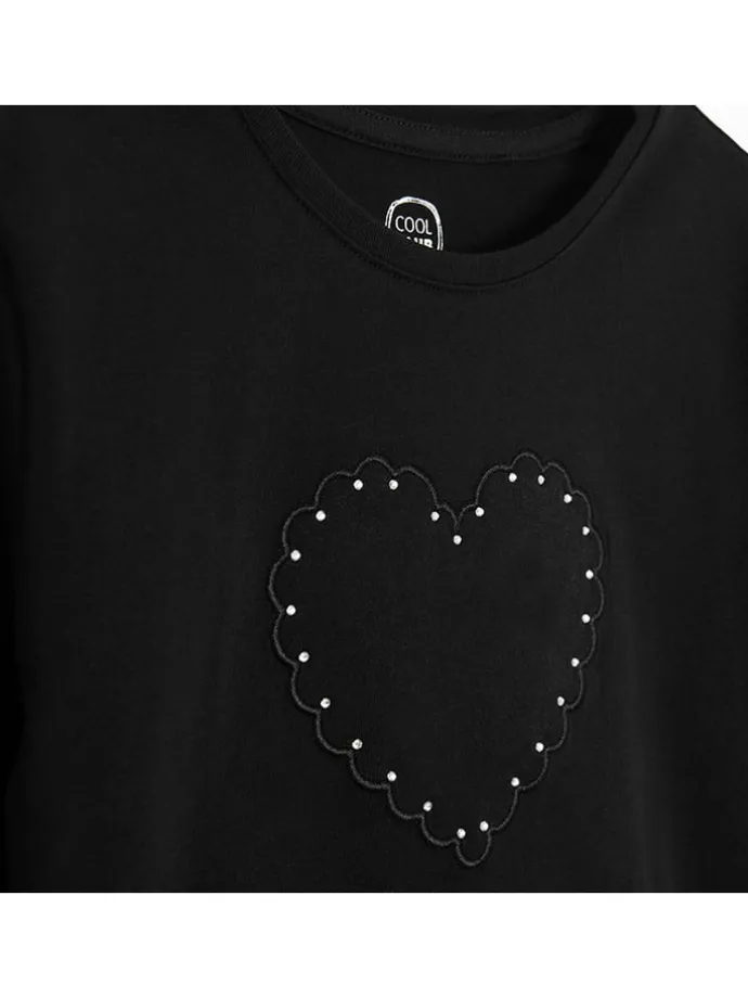 Longsleeve in Schwarz