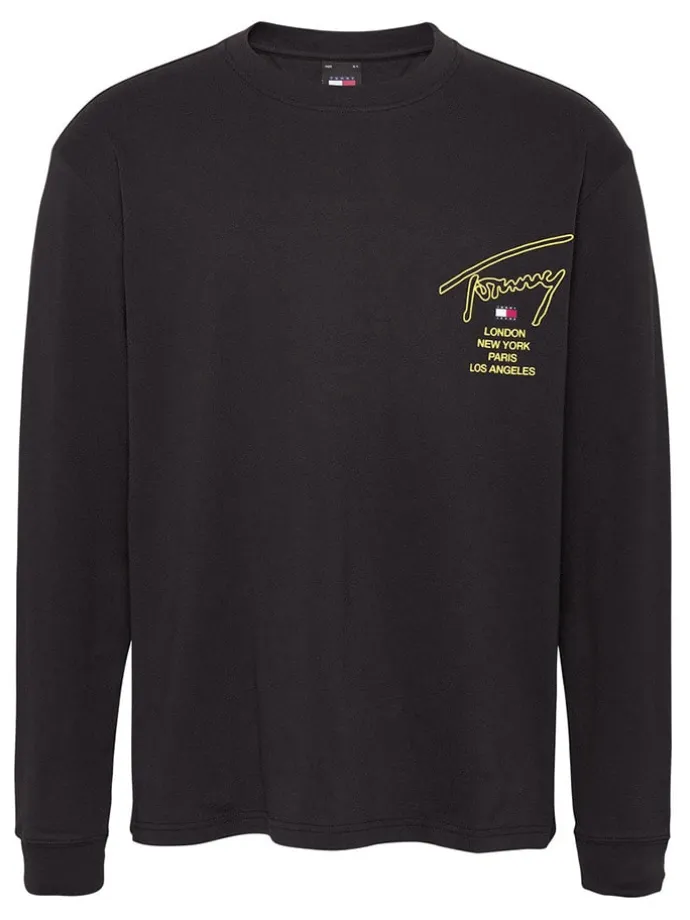 Longsleeve in Schwarz