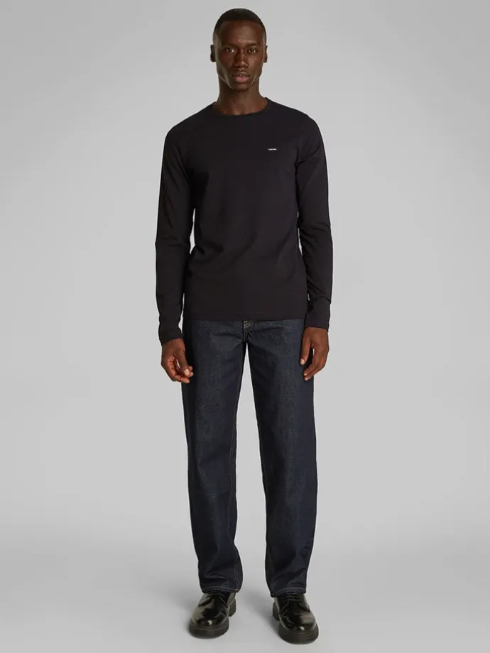 Longsleeve in Schwarz