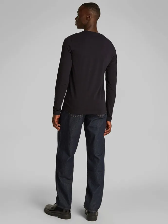 Longsleeve in Schwarz