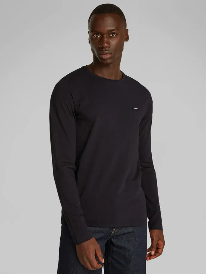 Longsleeve in Schwarz