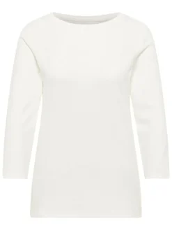 Longsleeve in Weiß