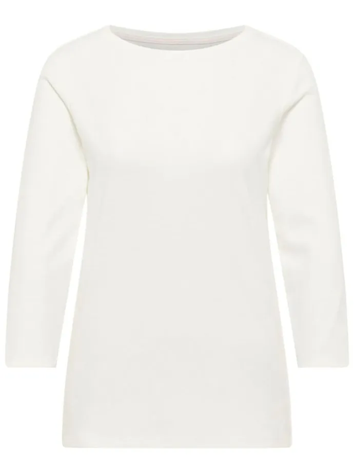 Longsleeve in Weiß