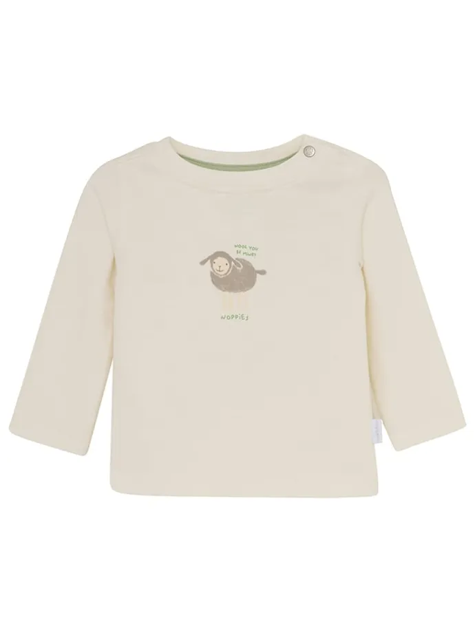 Longsleeve in Weiß