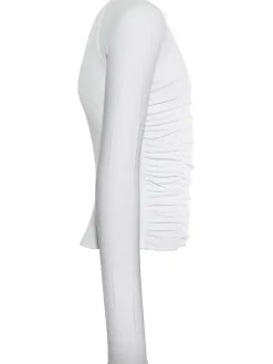 Longsleeve in Weiß