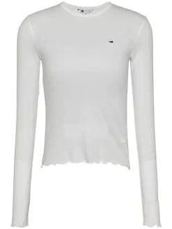 Longsleeve in Weiß