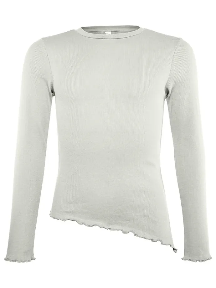 Longsleeve in Weiß