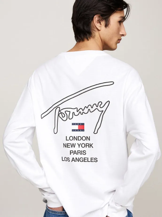 Longsleeve in Weiß